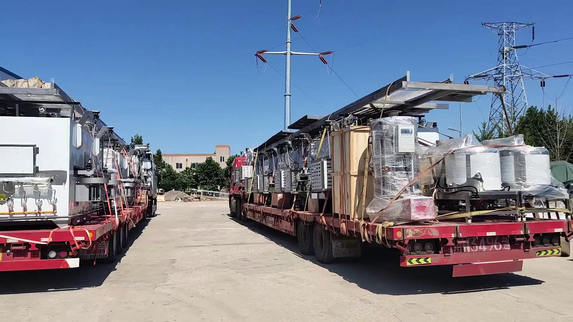 裹衣烘烤生产线设备发货